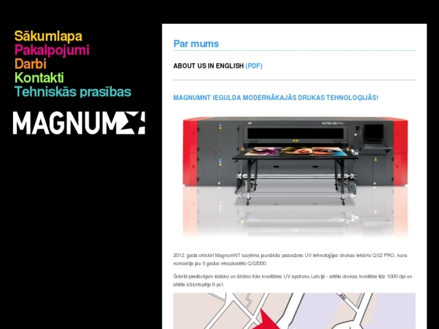Magnum NT, SIA