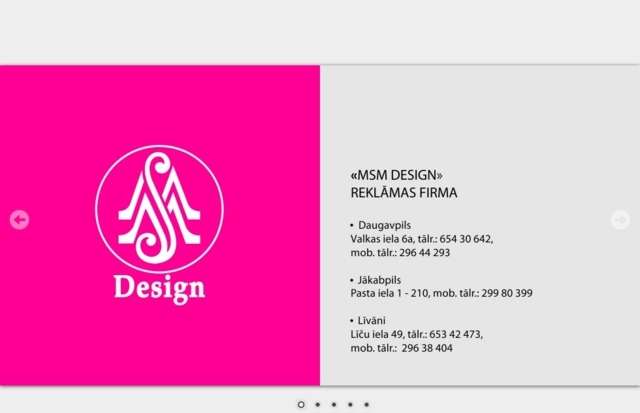 MSM design, SIA
