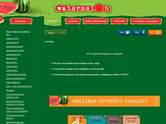 Watermelon, SIA